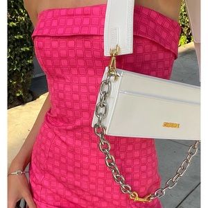 White Fox Mini Hot Pink Dress